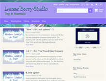 Tablet Screenshot of lunarberry.com